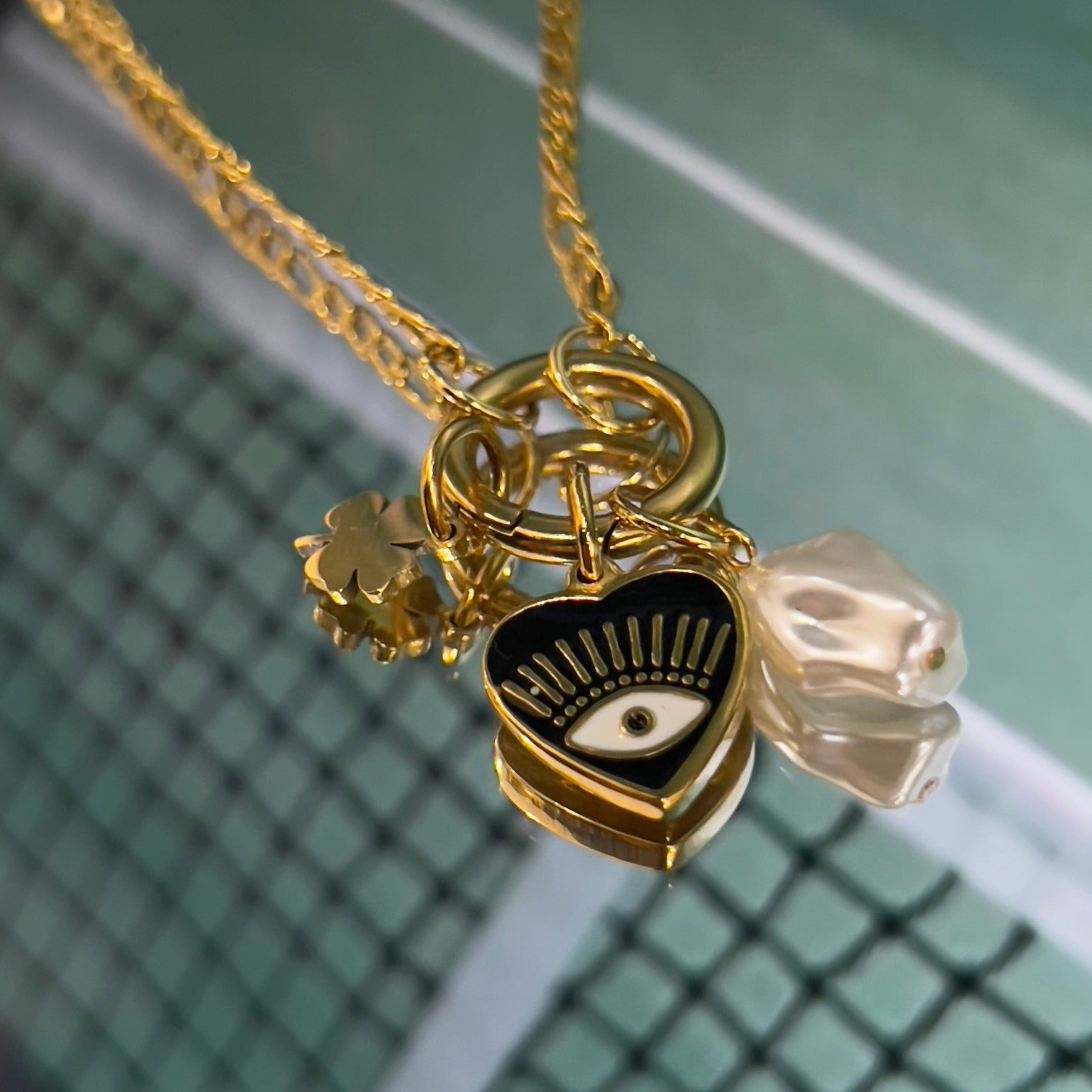 Heart Eye Pendant