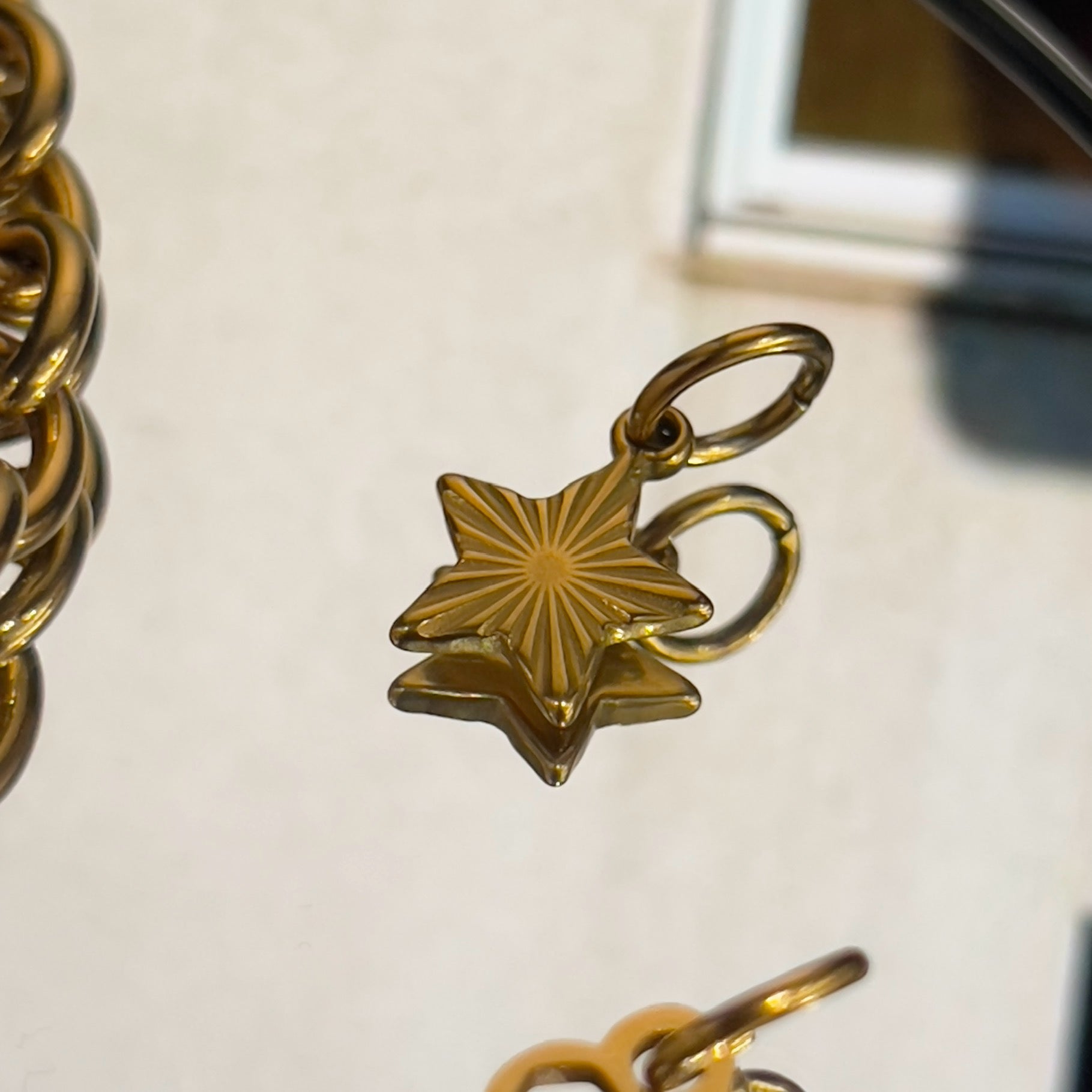 Star Small Charm, styled - waterproof stainless steel by House of Rey Jewelry