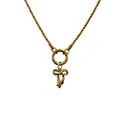 Bow Charm - waterproof stainless steel jewellery by House of Rey Jewelry
