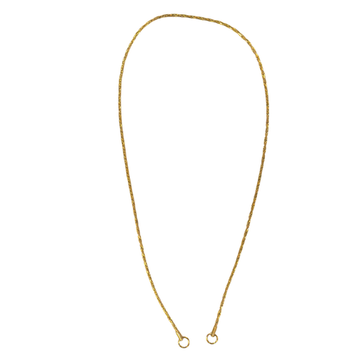 Cable link chain necklace in gold - classic everyday jewelry by House of Rey