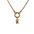 Large Bear Charm - waterproof stainless steel jewellery by House of Rey Jewelry