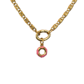 Donut Charm - waterproof stainless steel jewellery by House of Rey Jewelry