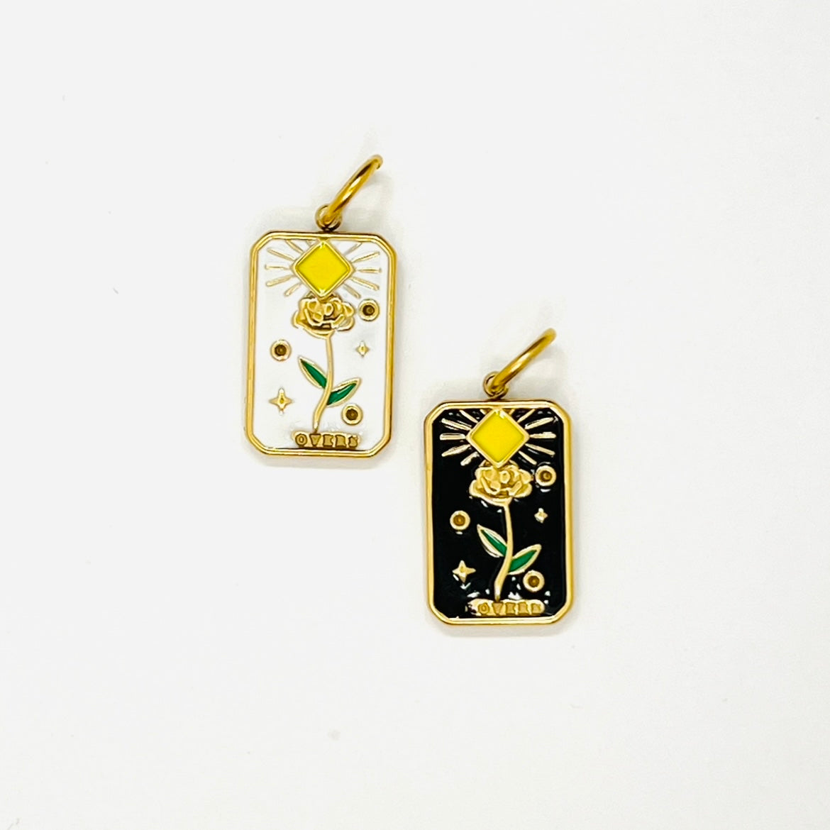Flower Painting Charm