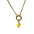 Lemon Charm - waterproof stainless steel jewellery by House of Rey Jewelry