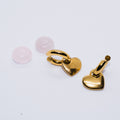 Limited Edition Love Chunky Hoops Set - waterproof stainless steel jewellery by House of Rey Jewelry