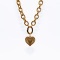 Rey'diant Heart Charm - waterproof stainless steel jewellery by House of Rey Jewelry