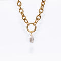 Pearl Charm Small - waterproof stainless steel jewellery by House of Rey Jewelry