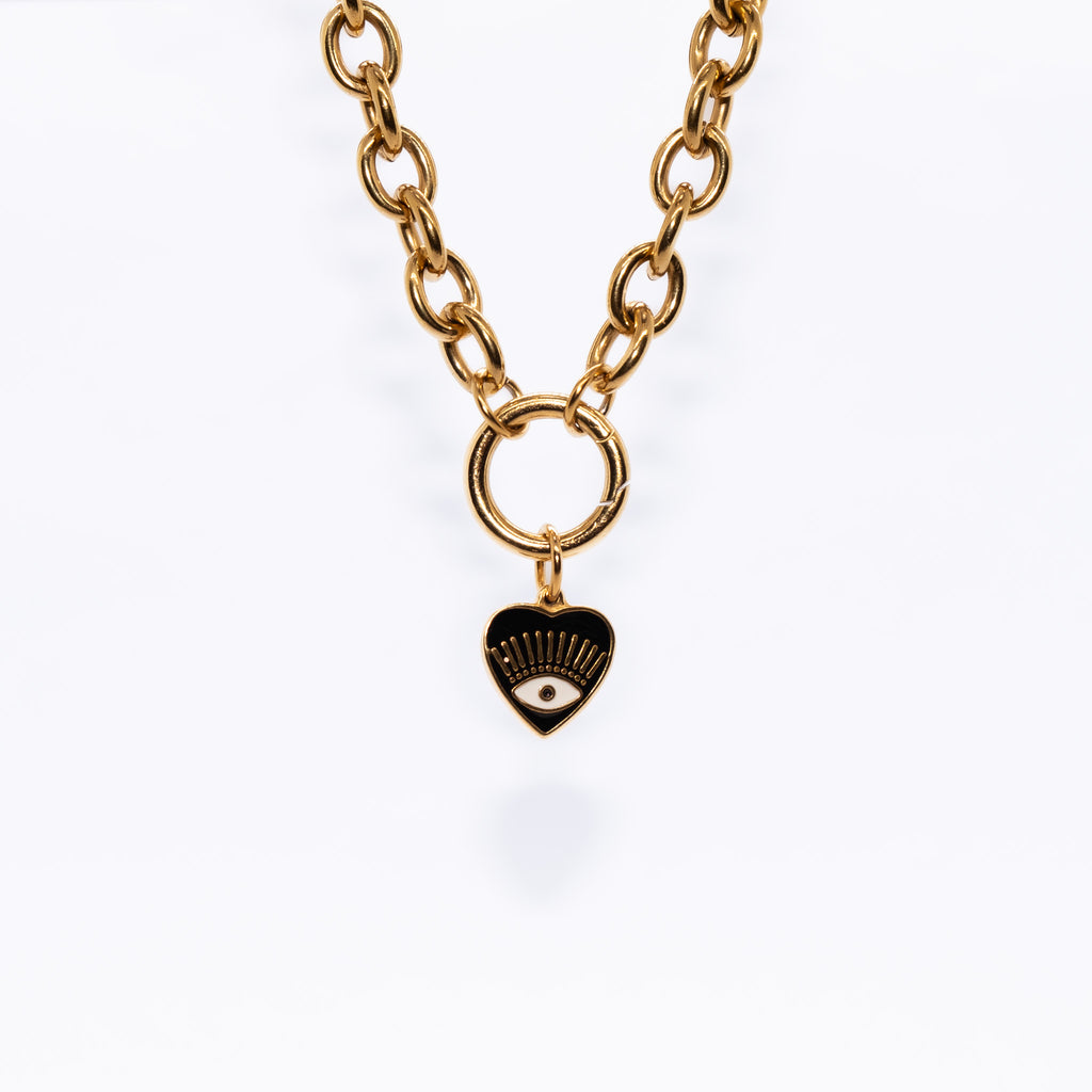 Heart Eye Pendant