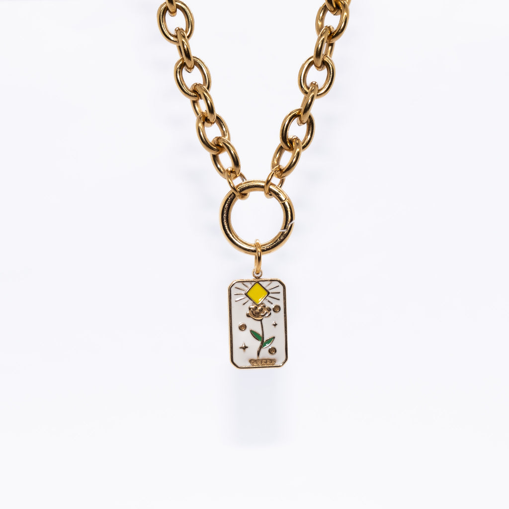 Flower Painting Charm