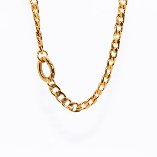 Oval Connector Small - waterproof stainless steel jewellery by House of Rey Jewelry