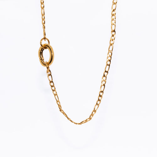 Figaro Chain Thin - waterproof stainless steel jewellery by House of Rey Jewelry