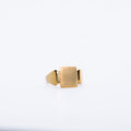 Signet Ring Square - waterproof stainless steel jewellery by House of Rey Jewelry