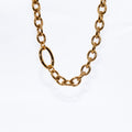 Oval Connector Large - waterproof stainless steel jewellery by House of Rey Jewelry
