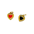 Heart Charm, detail view - tarnish-free stainless steel by House of Rey Jewelry